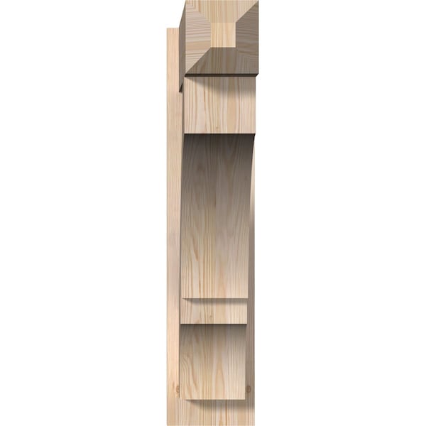 Balboa Smooth Craftsman Outlooker, Douglas Fir, 7 1/2W X 30D X 34H